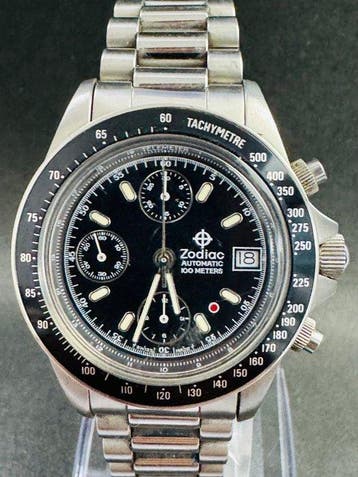 Zodiac - Chronograph - 406.32.12 - Heren - 1990-1999, Nieuw