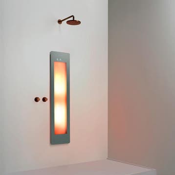 Sunshower Round Medium One - Inbouw - Infrarood - 33 x 140 x, Ophalen of Verzenden, Nieuw