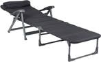 2dekans | Crespo - Ligstoel - AP/233 - Air-Deluxe - Zwart, Ophalen of Verzenden, Zo goed als nieuw, Zwart