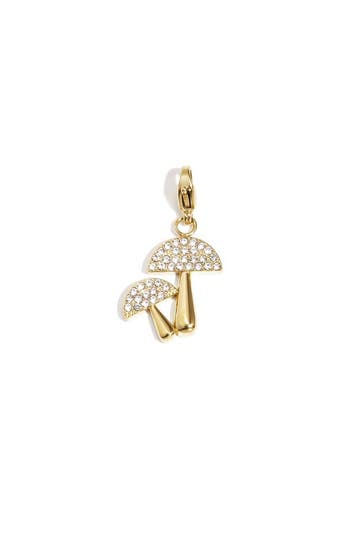 Goudlief Sieraden bedel paddenstoelen met steentjes diy, Verzenden, Nieuw, Overige materialen, Overige merken