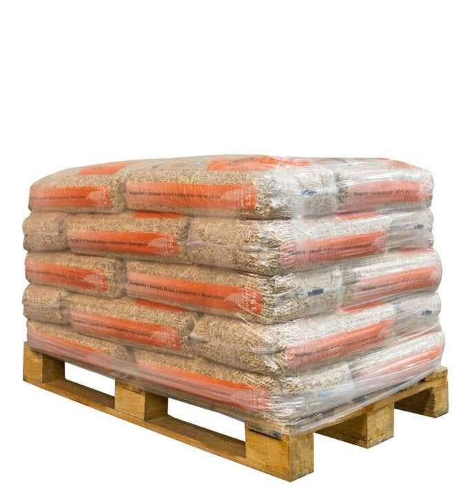 PURE POWER - HOUTPELLETS - ENplus A1 - 33 zakken - 495 KG, Tuin en Terras, Haardhout, Ophalen of Verzenden