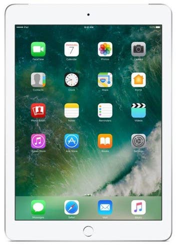 Apple iPad 5 wit zilver 32GB wifi (4G) + garantie, Computers en Software, Apple iPads, Nieuw