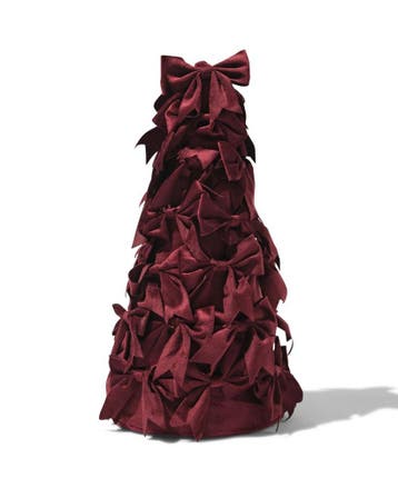 HEMA Strikkenboom 17x17x36.5 cm rood, Verzenden, Nieuw