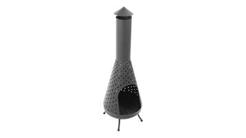 Napa Terrashaard Zwart Staal Diameter 35cm Terrasverwarmi..., Verzenden, Nieuw