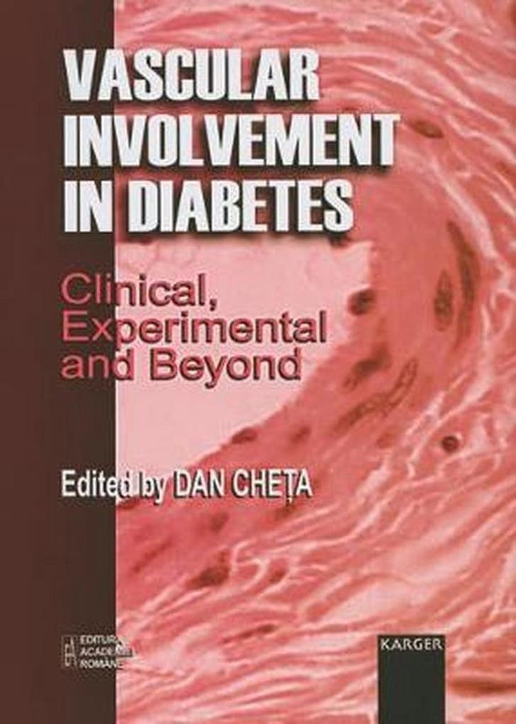 9783805579629 Vascular Involvement in Diabetes, Boeken, Schoolboeken, Zo goed als nieuw, Verzenden