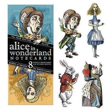Alice in Wonderland Notecards - Quotable Notables - Boxed, Verzenden, Nieuw