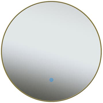 Badkamerspiegel met LED Verlichting en Verwarming 100cm -, Huis en Inrichting, Woonaccessoires | Spiegels, Ophalen of Verzenden