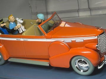 Tintin - Coche de tintin 1:24 le Taxi de New Delhi, Nieuw