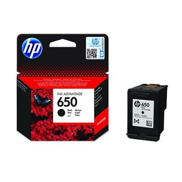 HP 650 (CZ101AE) inktcartridge zwart (origineel), Verzenden, Nieuw, Cartridge, HP