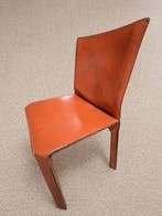 Cassina - Mario Bellini - Stoel - Cab 412 - Leder, Antiek en Kunst, Antiek | Meubels | Stoelen en Banken