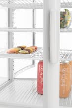 Bartscher Mini-koelvitrine | 75L | Wit | 4 Niveuas | Led | 4, Ophalen of Verzenden, Nieuw