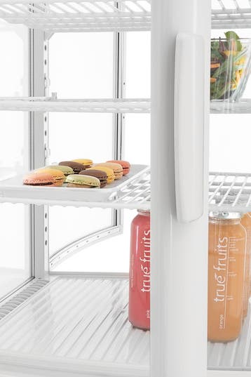 Bartscher Mini-koelvitrine | 75L | Wit | 4 Niveuas | Led | 4, Ophalen of Verzenden, Nieuw
