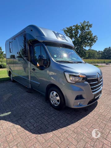Uniek nieuwstaat Krismar Paardenwagen! 20.000km!, Dieren en Toebehoren, Ophalen, Zo goed als nieuw, Polyester, 2-paards trailer