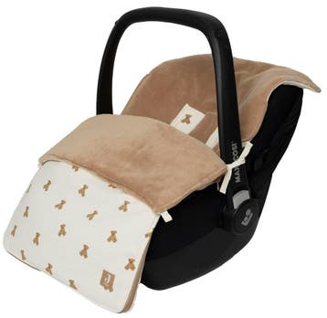Jollein Little Waffle Mini Teddy Bear 3/5 punts 0-9 maanden, Kinderen en Baby's, Autostoeltjes, Verzenden, Nieuw