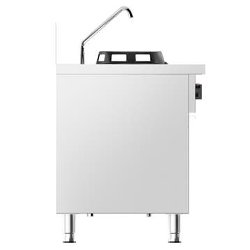 GGM Gastro | Gas woktafel - 30,0 kW - 2 branders - incl. 1 |, Verzenden, Nieuw, Inbouw