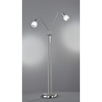 LED Vloerlamp - Trion Besina - E14 Fitting - 2-lichts -, Ophalen of Verzenden, Nieuw, Metaal, Overige fittingen