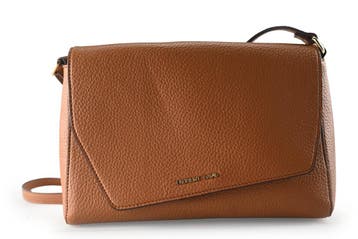 Laurent David Handtas Cognac, Sieraden, Tassen en Uiterlijk, Verzenden, Zo goed als nieuw