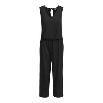 Milano Italy • zwarte jumpsuit • 36, Kleding | Dames, Jumpsuits, Verzenden, Zwart, Maat 36 (S), Milano Italy