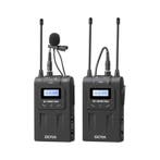 Boya BY-WM8 Pro-K1 Lavalier draadloze microfoonset, Muziek en Instrumenten, Verzenden, Gebruikt