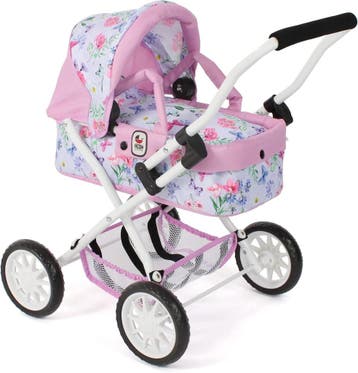 Roze Poppenwagen 40cm | Retourdeal | Laatste Stuk!, Ophalen of Verzenden, Zo goed als nieuw, Overige typen