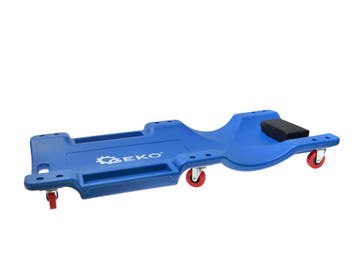 Monteursbed - Blauw - 6 Zwenkwielen - Ligbed - Ligkar - GEKO, Ophalen of Verzenden, Nieuw