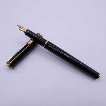 Pilot - Pilot Custom Vintage Fountain Pen – Black & Gold –, Nieuw