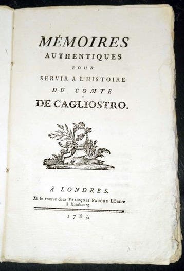 (Luchet La Roche Du Maine, Jean Pierre Louis du): - Memoires, Antiek en Kunst