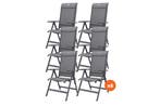 Set van 6 - Hartman Milaan verstelbare stoel, Tuin en Terras, Tuinsets en Loungesets, Verzenden, Nieuw, Overige materialen