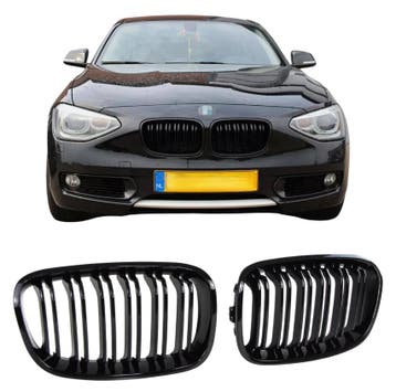 Grillen set | Nieren | geschikt voor BMW 1-serie | F20/F21 |, Verzenden, Nieuw, BMW