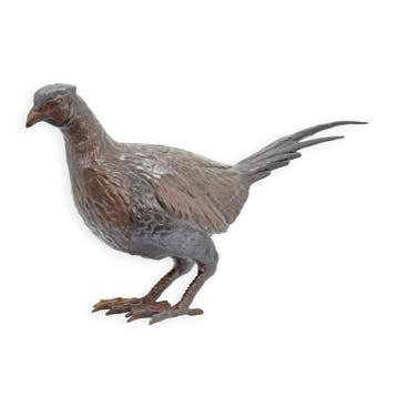 BRONZEN BEELD VAN EEN FAZANT (Beeldjes - Decoratie), Verzenden, Nieuw