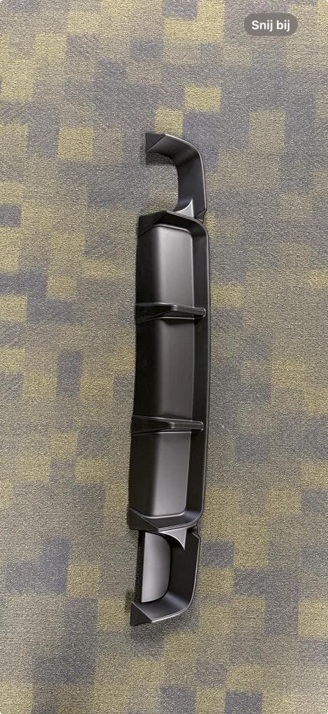 BMW E39 diffuser mat zwart – Sedan 1996–2003, Auto-onderdelen, Carrosserie en Plaatwerk, Nieuw, BMW, Achter, Bumper