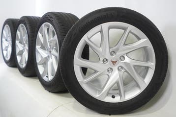 Cupra Formentor 18 inch velgen Continental Zomerbanden Origi, Auto-onderdelen, Banden en Velgen, 18 inch, Gebruikt, Velg(en), Ophalen of Verzenden
