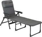 2dekans | Crespo - Ligstoel - AP/733 - Tex-Supreme - Grijs, Ophalen of Verzenden, Zo goed als nieuw, Grijs