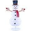 2dekans | Coast SnowGlow Kerst Sneeuwpop 184 cm Wit met LED, Ophalen of Verzenden, Zo goed als nieuw