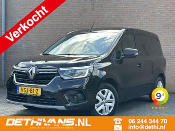 Renault Kangoo 1.5Blue dCi 96PK Navigatie / Cruisecontrol /, Stof, Gebruikt, Renault, Zwart