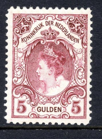 Nederland 1899 - Koningin Wilhelmina type bontkraag -, Postzegels en Munten, Postzegels | Nederland, Gestempeld