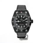 Tudor Black Bay Dark 79230DK; Automatisch heren horloge, Overige merken, Leer, Polshorloge, Ophalen of Verzenden