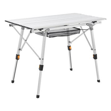 Vouwbare en inklapbare Campingtafel Picco - Aluminium - 90 x, Caravans en Kamperen, Verzenden, Nieuw
