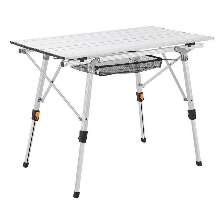 Vouwbare en inklapbare Campingtafel Picco - Aluminium - 90 x, Caravans en Kamperen, Kampeermeubelen, Nieuw, Verzenden
