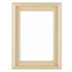 Baklijst Blank Breed 80x120 cm, Nieuw