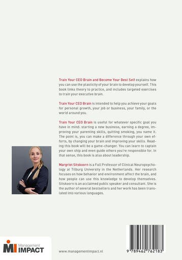 Train Your CEO Brain 9789462762183 Margriet Sitskoorn, Verzenden, Zo goed als nieuw, Margriet Sitskoorn