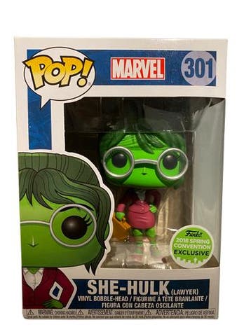Funko - POP! - Marvel - She-Hulk #301 (Lawyer) (Spring, Verzenden, Nieuw