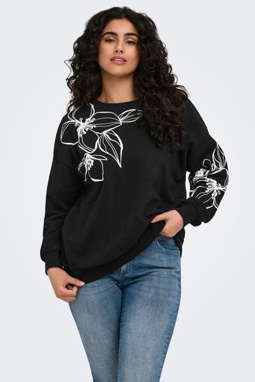 ONLY sweater borduursels Odessa Maat:, Verzenden, Nieuw, Overige kleuren