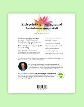 Zielsgelukkig = kerngezond 9789082937817 Richard de Leth, Boeken, Verzenden, Zo goed als nieuw, Richard de Leth