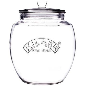 Conservenpot | Glas | 2L | Incl. Deksel | Per Stuk |, Verzenden, Nieuw in verpakking