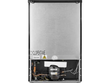 Inventum KK550B - Vrijstaande koelkast - 131 liter - Zwart, Verzenden, Zo goed als nieuw