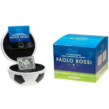 Italië 5 Euro Paolo Rossi 2022, Verzenden