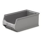 Magazijnbak kunststof met grijpopening stapelbaar, Ophalen of Verzenden