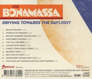cd - joe bonamassa - DRIVING TOWARDS THE DAYLIGHT (nieuw), Verzenden, Zo goed als nieuw