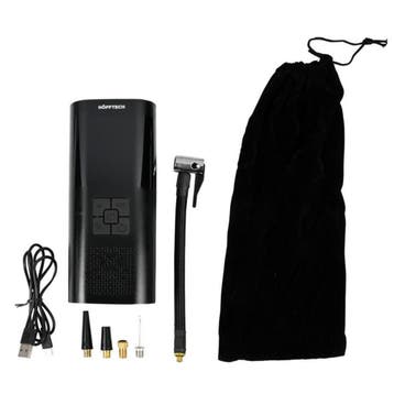 Hofftech Draagbare mini compressor - krachtig - digitaal..., Doe-het-zelf en Verbouw, Overige Doe-het-zelf en Verbouw, Ophalen of Verzenden